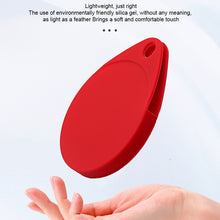 Load image into Gallery viewer, 2 PCS Drop Shape  Shockproof Anti-scratch Silicone Protective Case with Carabiner for AirTag 2nd Gen / AirTag 1st Gen