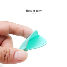 Load image into Gallery viewer, 2 PCS Drop Shape  Shockproof Anti-scratch Silicone Protective Case with Carabiner for AirTag 2nd Gen / AirTag 1st Gen