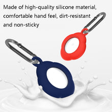 Load image into Gallery viewer, 3 PCS Tracker Anti-Lost Silicone Protective Cover with Carabiner for AirTag 2nd Gen / AirTag 1st Gen
