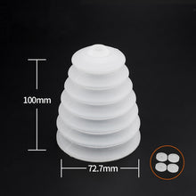 Load image into Gallery viewer, 2 PCS Electric Hammer Dust Cover Dust Collection Bowl Impact Drill Accessories, Dust Cover(White), Dust Cover(Black)