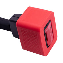 Load image into Gallery viewer, Safety Belt Holder Silicone Buckle Protective Cover, Red, Black, Blue