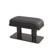 Load image into Gallery viewer, Car Arm Handle Seat Left Hand Elbow Tray Universal Leather Increasing Pad Central Armrest Box, Black+Black line, Beige, Brown, Gray, Black+White Line, Black+Red Line