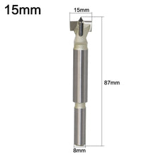 Load image into Gallery viewer, Woodworking Drill Bit Hole Opener Round Lengthened Wooden Door Drill, 15mm, 16mm, 18mm, 20mm, 22mm, 25mm, 28mm, 30mm, 32mm, 35mm, 38mm, 40mm, 45mm, 48mm, 50mm, 53mm, 55mm, 60mm