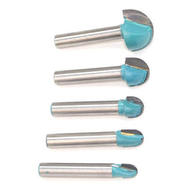 Load image into Gallery viewer, 6 Shank Lace Round Cutter Woodworking Relief Milling Cutter, 5 PCS/Set 6-18mm, 4 PCS/Set 16-32mm