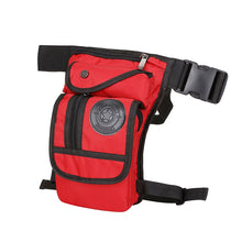 Load image into Gallery viewer, HaoShuai 325 Multi-Function Nylon Leg Bag Mountaineering Outdoor Travel Sports Convenient Waist Bag, Blue, Black, Red, Army Green, Brown, Khaki