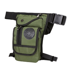 Load image into Gallery viewer, HaoShuai 325 Multi-Function Nylon Leg Bag Mountaineering Outdoor Travel Sports Convenient Waist Bag, Blue, Black, Red, Army Green, Brown, Khaki