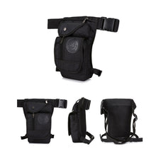 Load image into Gallery viewer, HaoShuai 325 Multi-Function Nylon Leg Bag Mountaineering Outdoor Travel Sports Convenient Waist Bag, Blue, Black, Red, Army Green, Brown, Khaki