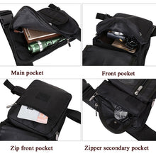 Load image into Gallery viewer, HaoShuai 325 Multi-Function Nylon Leg Bag Mountaineering Outdoor Travel Sports Convenient Waist Bag, Blue, Black, Red, Army Green, Brown, Khaki
