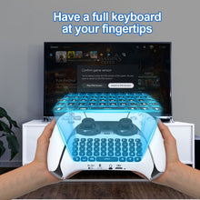 Load image into Gallery viewer, JYS-P5121 Bluetooth Wireless Handle Keyboard Can Chat Voice External Keyboard Suitable For PS5, JYS-P5121