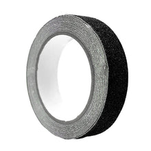 Load image into Gallery viewer, Sands Anti-Slip Tape Ground Sticking Line Wear-Resistant Stair Step Warning Tape, Black 2.5cm x 5m, Black Yellow 2.5cm x 5m, Black 5cm x 5m, Black Yellow 5cm x 5m