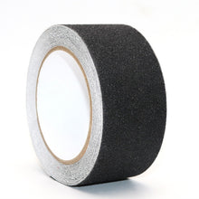 Load image into Gallery viewer, Sands Anti-Slip Tape Ground Sticking Line Wear-Resistant Stair Step Warning Tape, Black 2.5cm x 5m, Black Yellow 2.5cm x 5m, Black 5cm x 5m, Black Yellow 5cm x 5m