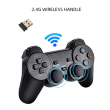 Load image into Gallery viewer, M8 Wireless HDMI Arcade Game Home TV Mini Game Machine with 2 x GamePads, M8  32G (Wireless), M8  64G (Wireless)