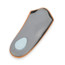 Load image into Gallery viewer, Cow Leather Arch Half Insole Flat Arch Support O-Leg Corrective Insole,Size: 35/36, 35/36, 37/38, 39/40, 41/42, 43/44, 45/46
