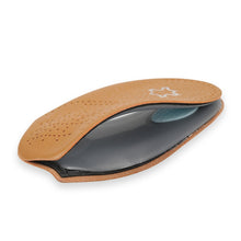 Load image into Gallery viewer, Cow Leather Arch Half Insole Flat Arch Support O-Leg Corrective Insole,Size: 35/36, 35/36, 37/38, 39/40, 41/42, 43/44, 45/46