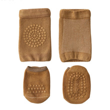 Load image into Gallery viewer, Summer Children Knee Pads Baby Floor Socks Baby Non-Slip Crawling Sports Protection Suit, S 0-1 Years Old, M 1-3 Years Old