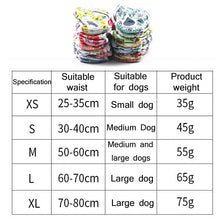 Load image into Gallery viewer, Female Dog Physiological Pants Dog Estrus Anti-Harassment Pants, XS, S