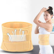 Load image into Gallery viewer, Breathable Waist Belt Steel Plate Support Waist Fixed Lumbar Support Sports Waist Belt, Specification: XXL