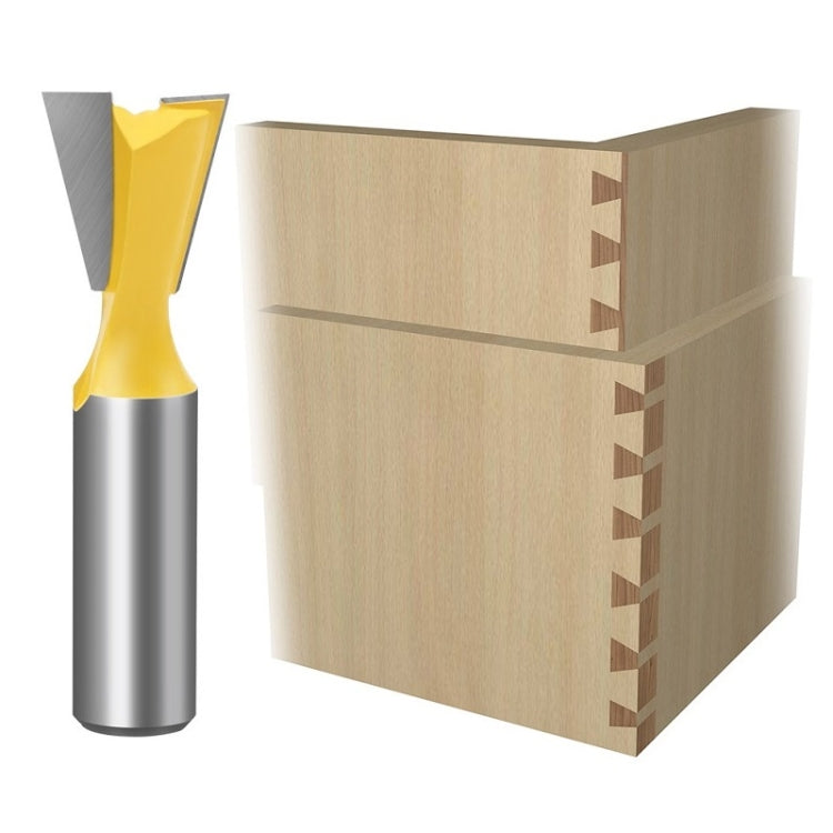 1/2 Handle Dovetail Cutter Wood Engraving Small Milling Cutter, Specification:, 1/2x1/4mm, 1/2x3/8mm, 1/2x1/2mm, 5 PCS/Set, 1/2x5/8mm, 1/2x3/4mm