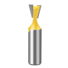 Load image into Gallery viewer, 1/2 Handle Dovetail Cutter Wood Engraving Small Milling Cutter, Specification:, 1/2x1/4mm, 1/2x3/8mm, 1/2x1/2mm, 5 PCS/Set, 1/2x5/8mm, 1/2x3/4mm