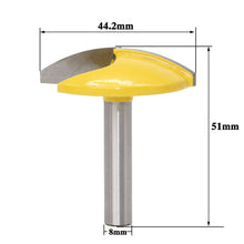 Load image into Gallery viewer, 8-Handle Thin Flat-Bottomed Cutter Woodworking Milling Cutter, 8-Handle