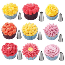 Load image into Gallery viewer, 220 in 1 Cake Turntable Decorating Nozzle Set Baking Tool Fondant Mold Set, 220 PCS/Set
