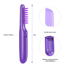 Load image into Gallery viewer, Anti-crossing Rotating Comb Dry And Wet Electric Comb