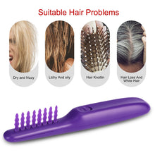 Load image into Gallery viewer, Anti-crossing Rotating Comb Dry And Wet Electric Comb