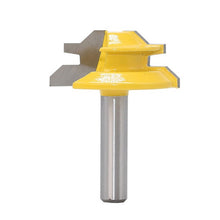 Load image into Gallery viewer, 8 Handles 45 Degree Tenon Cutter 8x1-1/2 Tenon And Tenon Woodworking Milling Cutter, 8 Handles 45 Degree