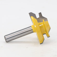Load image into Gallery viewer, 8 Handles 45 Degree Tenon Cutter 8x1-1/2 Tenon And Tenon Woodworking Milling Cutter, 8 Handles 45 Degree
