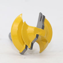 Load image into Gallery viewer, 8 Handles 45 Degree Tenon Cutter 8x1-1/2 Tenon And Tenon Woodworking Milling Cutter, 8 Handles 45 Degree