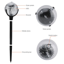 Load image into Gallery viewer, 2 PCS Light Control Solar Lawn Lamp Outdoor Garden Lights, 2 PCS Warm Light