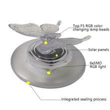 Load image into Gallery viewer, Solar Pool Floating Light Outdoor Villa Swimming Pool RGB Light Garden Grass Light, Butterfly, Dragonfly