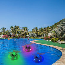 Load image into Gallery viewer, Solar Pool Floating Light Outdoor Villa Swimming Pool RGB Light Garden Grass Light, Butterfly, Dragonfly
