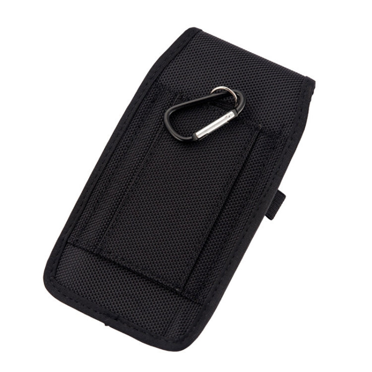 Men Oxford Nylon Fabric Wear Belt Bag Mobile Phone Pocket