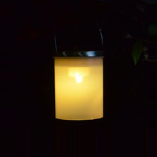 Load image into Gallery viewer, Outdoor Waterproof Solar Light Bucket Shape LED Courtyard Garden Hanging Lamp Night Light, Colorful Light, White Light, Warm Light