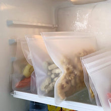 Load image into Gallery viewer, Translucent Frosted PEVA Food Preservation Bag Refrigerator Food Storage Bag Self-Sealing Food Bag, 5 PCS / Set(NO.1x5), 5 PCS / Set(NO.2x5), 6 PCS / Set(NO.1x4+NO.2x2), 10 PCS / Set(NO.1x6+NO.2x4), 12 PCS / Set(NO.1x7+NO.2x5)