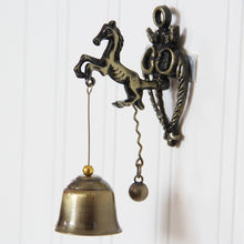 Load image into Gallery viewer, Retro Vintage Style Animal Doorbell Metal Iron Bell Wind Chimes Hanging Ornament