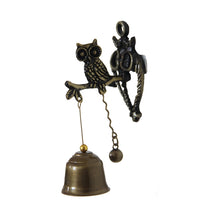Load image into Gallery viewer, Retro Vintage Style Animal Doorbell Metal Iron Bell Wind Chimes Hanging Ornament