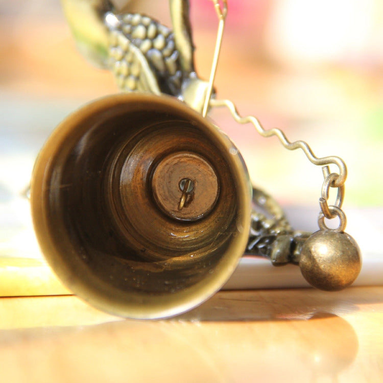 Retro Vintage Style Animal Doorbell Metal Iron Bell Wind Chimes Hanging Ornament