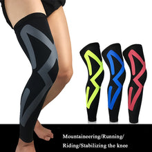 Load image into Gallery viewer, 1pair  Sports Knee Pads Compression Elastic Protective Thigh And Calve Cover