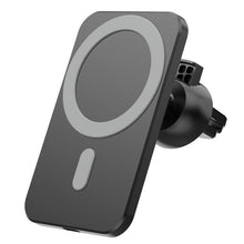 Load image into Gallery viewer, N16 10W Car Air Outlet + Suction Cup Magsafe Magnetic Wireless Charger Mobile Phone Holder For IPhone 12 Series