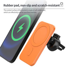 Load image into Gallery viewer, N16 10W Car Air Outlet + Suction Cup Magsafe Magnetic Wireless Charger Mobile Phone Holder For IPhone 12 Series