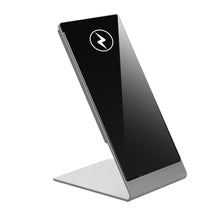Load image into Gallery viewer, Y13 15W Magnetic Wireless Mobile Phone Holder Charger for iPhone, Black, Silver