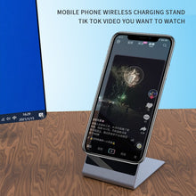 Load image into Gallery viewer, Y13 15W Magnetic Wireless Mobile Phone Holder Charger for iPhone, Black, Silver