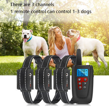 Load image into Gallery viewer, PaiPaitek PD526-3 Anti-Barking Device Dog Electric Shock Collar Training Dog Remote Control Pet Training Equipment, PD526-3