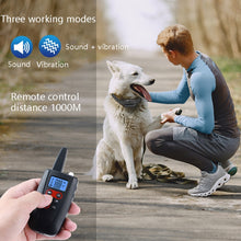 Load image into Gallery viewer, PaiPaitek PD526V-2 1 In 2 100-Speed Sound Vibration Remote Control Training Dog Device Anti-Barking Device Electronic Remote Control Collar, PD526V-2
