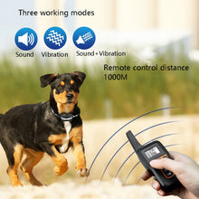 Load image into Gallery viewer, PaiPaitek PD529V-1 Training Dog Anti-Barking Device Vibration Collar 1000M Remote Control Distance Pet Training Supplies, PD529V-1