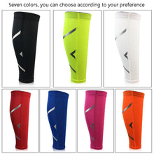 Load image into Gallery viewer, 1 Pair Sports Breathable Compression Calf Sleeves Riding Running Protective Gear, Spec: M (Black)