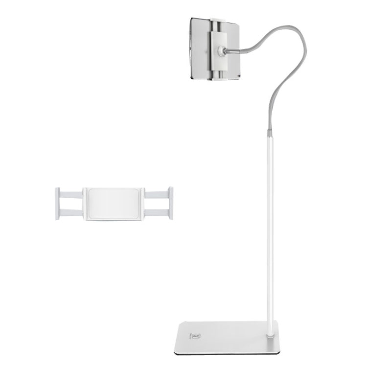 SSKY L6 Bedside Sofa Live Landing Phone Tablet Computer Bracket, Style:, L6 Base Heavy Telescopic Version (White), L6 Phone Version (White), L6 Phone Version (Black), L6 Base Heavy Version (White), L6 Base Heavy Version (Black)                         ...