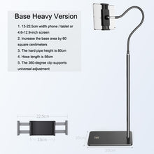Load image into Gallery viewer, SSKY L6 Bedside Sofa Live Landing Phone Tablet Computer Bracket, Style:, L6 Base Heavy Version (Black), L6 Base Heavy Telescopic Version (Black), L6 Experience Version (White), L6 Experience Version (Black), L6 Base Heavy Telescopic Version (White)    ...